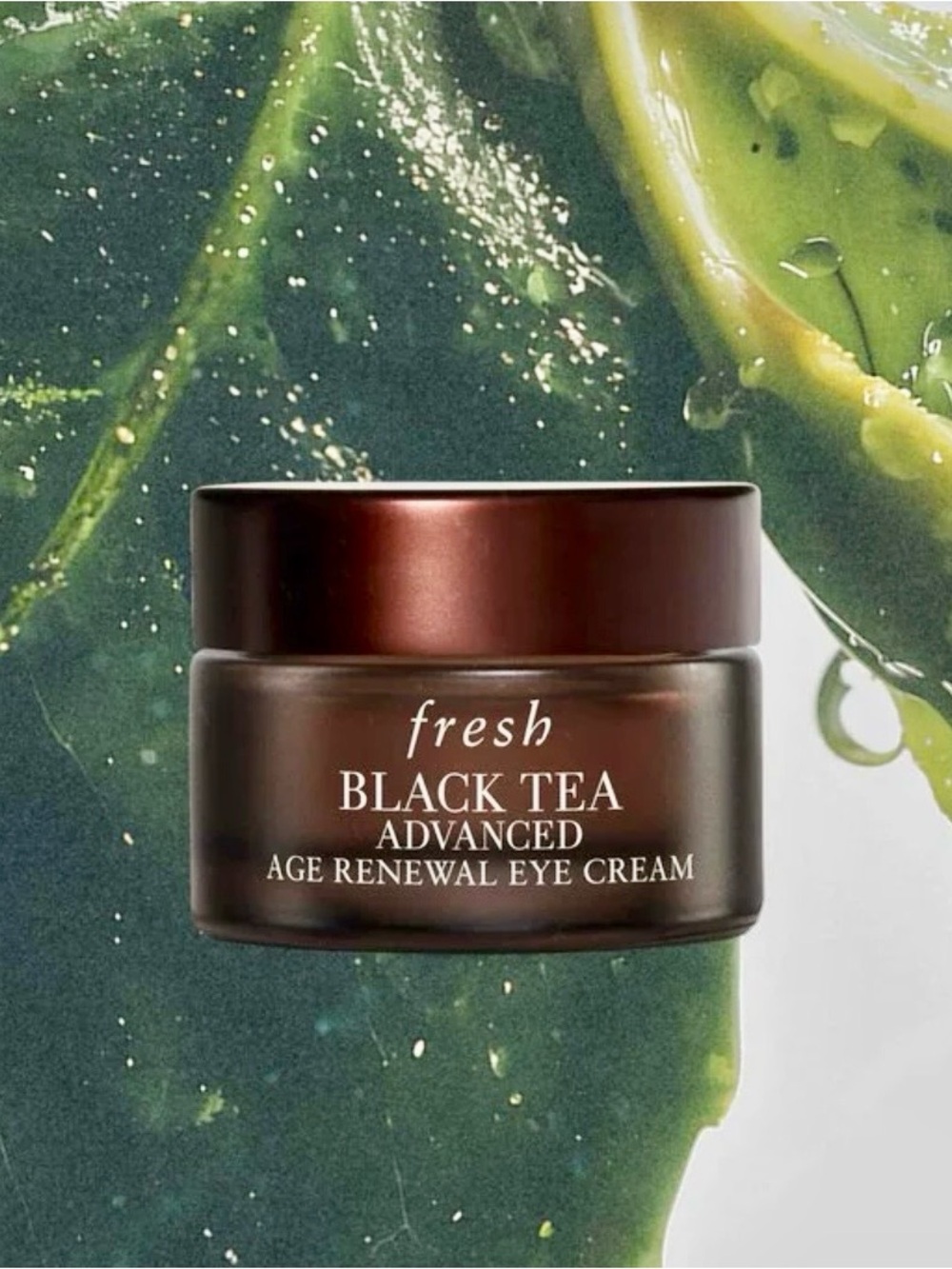 FRESH Black Tea Advanced Age Renewal Eye Cream BONUS:Travel Rose Deep Hydration!